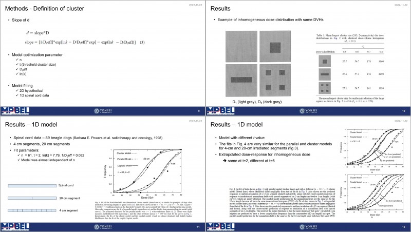 [Journal Club] Modeling of normal tissue complication probability: dose ...